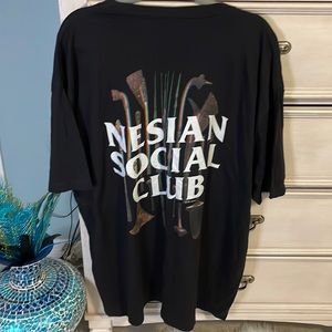 Womens graphic Nesian social club t shirt new 3XL